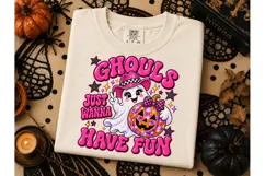 Ghouls Just Wanna Have Fun PNG Tee Product Image 3