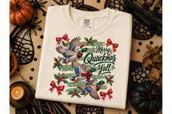Merry Quackmas Yall Duck PNG Shirt Product Image 2