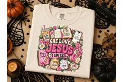 She Loves Jesus I Can Tell PNG Tee Product Image 2