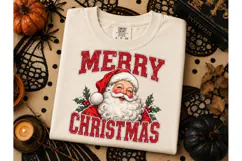 Merry Christmas Santa Claus PNG Tee Desi Product Image 2