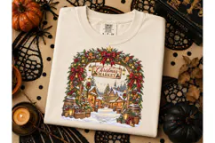 Christmas Market Arch PNG Shirt Design Product Image 3