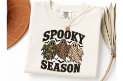 Spooky Season Ghost Halloween PNG Tee Product Image 1