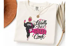 Cheer Coach PNG Sublimation Shirt Design Product Image 3