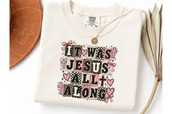 It Was Jesus All Along PNG Shirt Product Image 3