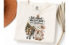 Just a Ghoul Cant Wait Christmas PNG Product Image 3