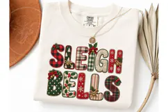 Sleigh Bells Christmas PNG Shirt Design Product Image 3