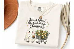 Ghoul Cant Wait Christmas PNG Tee Product Image 3