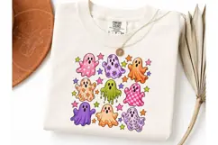 Cute Halloween Ghosts PNG Shirt Design Product Image 3