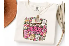 She Loves Jesus I Can Tell PNG Tee Product Image 3