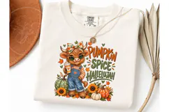 Pumpkin Spice Hallelujah PNG Tee Product Image 3