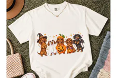 Halloween Dachshund PNG Shirt Design Product Image 2