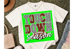 Touchdown Season PNG Football Tee Design Product Image 4