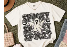 Spooky Ghost Halloween PNG Shirt Design Product Image 2