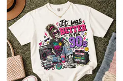It Was Better in the 90s PNG Tee Product Image 2