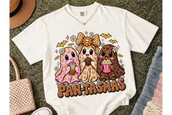 Pan-Tasmas Halloween Ghost PNG Tee Product Image 2
