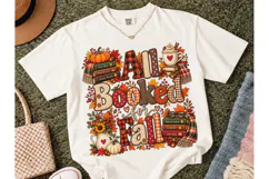 All Booked For Fall PNG Shirt Design Product Image 2