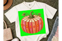 Book Pumpkin Fall PNG Sublimation Tee Product Image 4