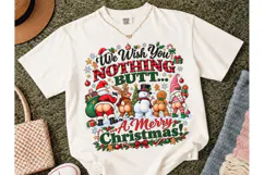 We Wish You Nothing Butt Christmas PNG Product Image 2
