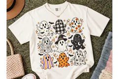 Halloween Ghosts PNG Sublimation Tee Product Image 2