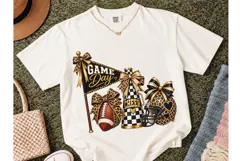 Game Day Cheer Football PNG Sublimation Product Image 2