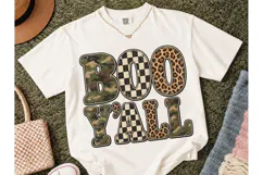 Boo Y'all Halloween PNG Tee Design Product Image 2