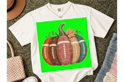 Football Pumpkin Fall PNG Sublimation Te Product Image 4