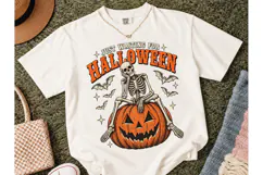 Just Waiting For Halloween PNG Shirt Product Image 2