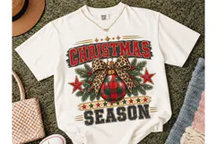 Christmas Season Ornament PNG Shirt Product Image 2
