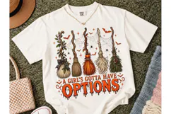 Witch Brooms Halloween PNG Shirt Design Product Image 2