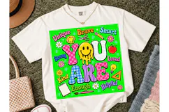 You Are Enough Teacher PNG Sublimation T Product Image 4