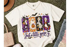 Just A Little Goosey Halloween PNG Tee Product Image 2