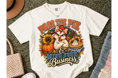 Pass The Pie Mind Your Business PNG Tee Product Image 2