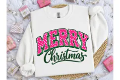 Merry Christmas Polka Dot PNG Shirt Desi Product Image 3