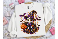 Halloween Ghost Witch PNG Shirt Design Product Image 3