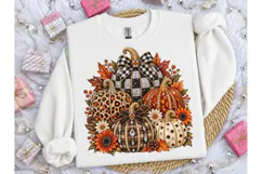 Fancy Pumpkin Patch Fall PNG Sublimation Product Image 3