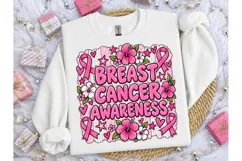 Breast Cancer Awareness PNG Shirt Design Product Image 3