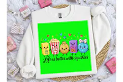 Life Is Better With Squishies PNG Tee Product Image 6