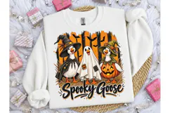 Spooky Goose Halloween PNG Tee Design Product Image 1