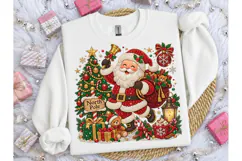 Santa North Pole Christmas PNG Shirt Product Image 1
