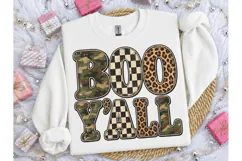 Boo Y'all Halloween PNG Tee Design Product Image 3