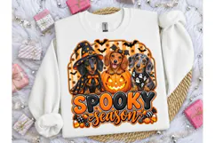 Spooky Season Dachshund Halloween PNG Product Image 3