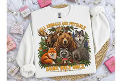 All Animals Are Pettable PNG Tee Design Product Image 3