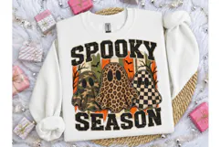 Spooky Season Ghost Halloween PNG Tee Product Image 1