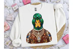 Jewel Mallard Duck PNG Sublimation Tee Product Image 3