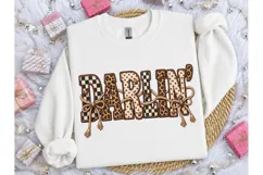 Darlin Western Leopard PNG Sublimation T Product Image 3