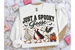 Spooky Goose Halloween PNG Tee Design Product Image 1