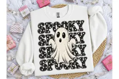 Spooky Ghost Halloween PNG Shirt Design Product Image 1
