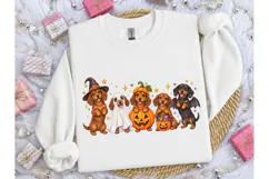 Halloween Dachshund PNG Shirt Design Product Image 1