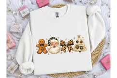 Leopard Christmas Santa PNG Shirt Design Product Image 2