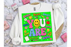 You Are Enough Teacher PNG Sublimation T Product Image 5